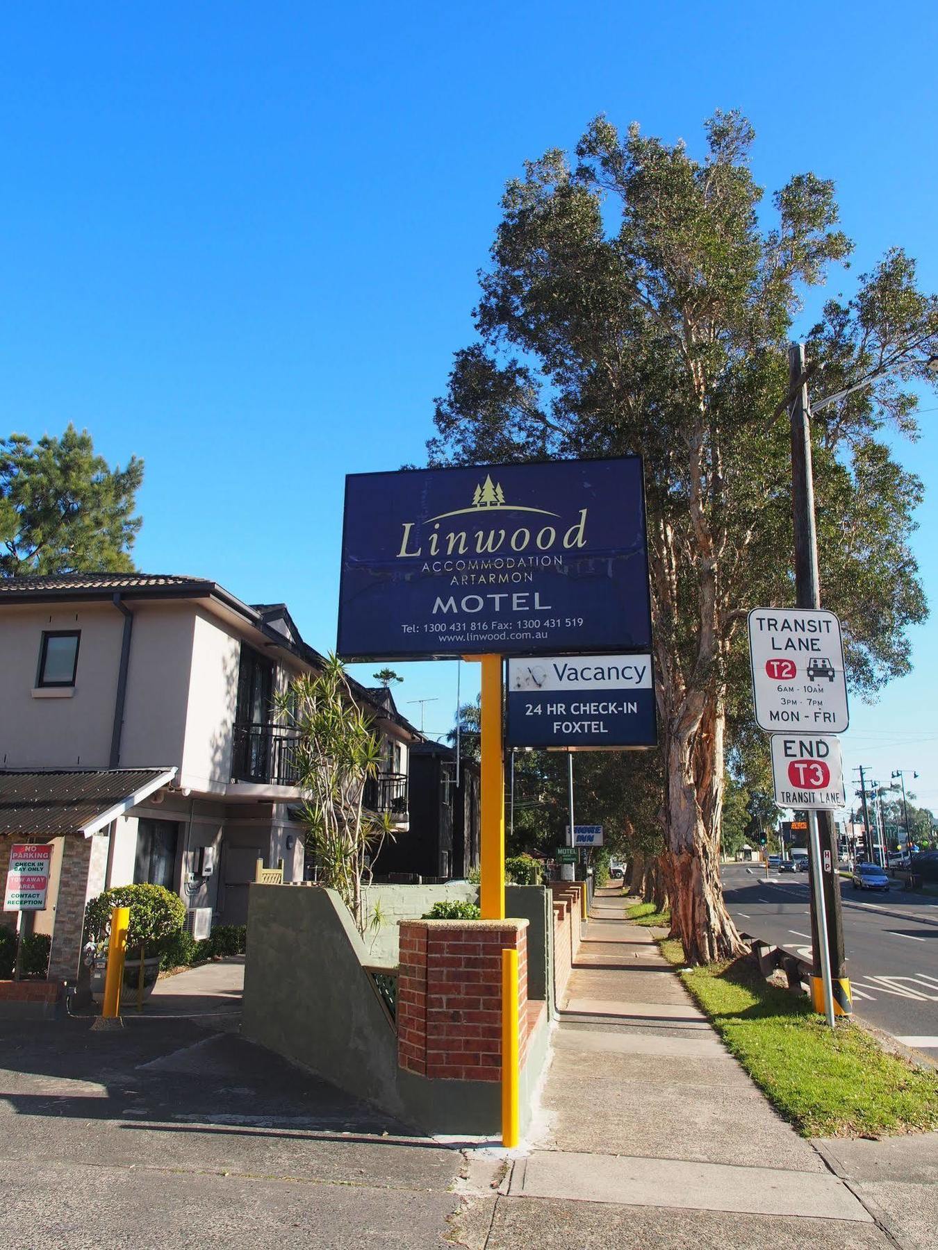 Linwood Lodge Motel シドニー エクステリア 写真